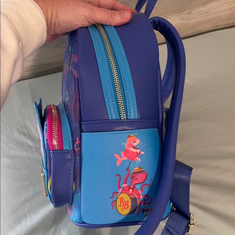 Loungefly Bedknobs & Broomsticks mini backpack - Picture 5 of 9